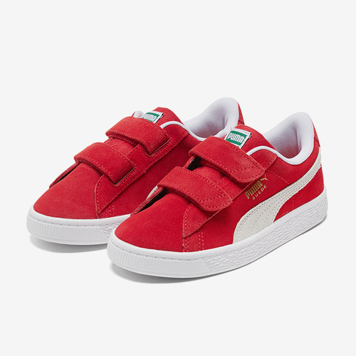 Puma/彪马正品春秋大童经典休闲透气魔术贴低帮板鞋380563-02