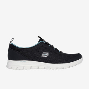Skechers/斯凯奇正品春季新款女士轻便缓震一脚蹬休闲运动鞋