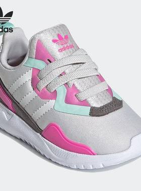 Adidas/阿迪达斯正品三叶草 EL C 婴童轻便运动鞋 FX5329