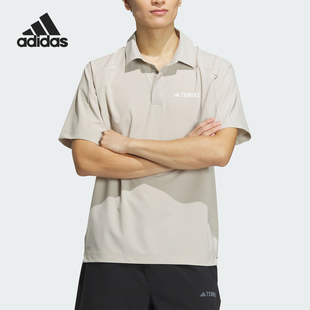 POLO衫 Adidas 休闲运动短袖 阿迪达斯正品 IX0111 户外透气男士
