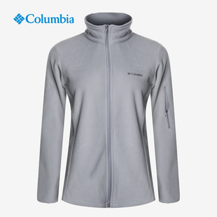 Columbia哥伦比亚正品 女子城市户外休闲防风立领保暖抓绒衣ER6081