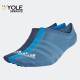 男女通用运动低帮短袜棉袜三双装 新款 HE4983 阿迪达斯正品 Adidas