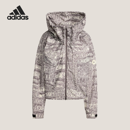 Adidas/阿迪达斯正品ITEM JKTP女士印花保暖宽松梭织外套JX9360