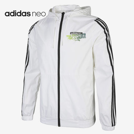 Adidas/阿迪达斯正品当季新款NEO男子M FAVES WB防风夹克 FP7326