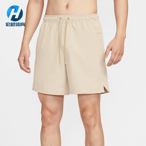 Nike/耐克正品夏季男士系带轻盈弹性跑步运动透气短裤HV0442-253