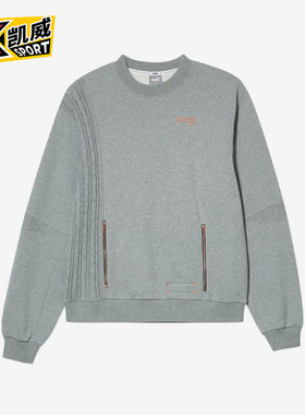 Puma/彪马正品春秋男士保暖圆领套头经典休闲运动卫衣532207-02