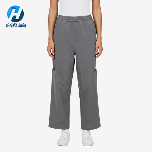 Adidas/阿迪达斯正品纯色中腰松紧休闲裤新款女休闲裤KS0080