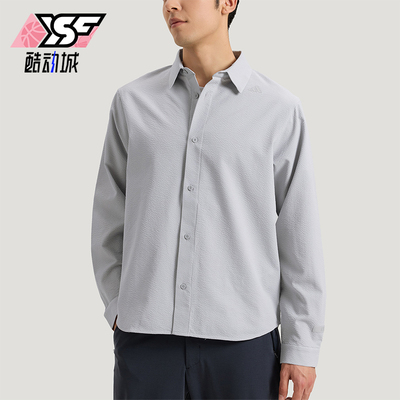 Adidas/阿迪达斯正品春秋男士休闲防晒简约长袖衬衫外套KE4038