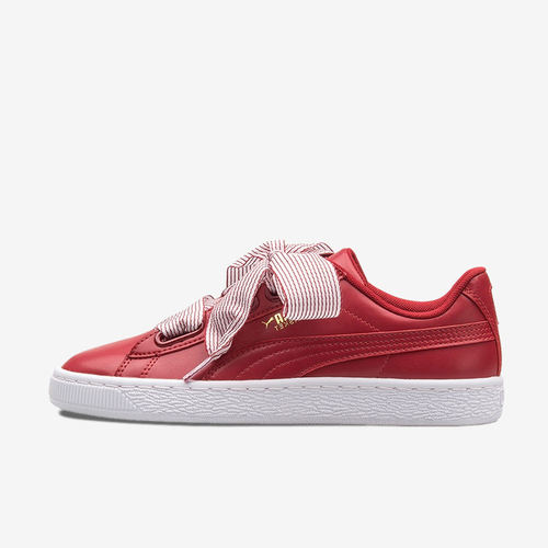 Puma彪马正品Basket Enzo Heart女子减震包裹性低帮板鞋365198-02