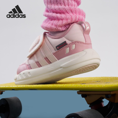 Adidas/阿迪达斯正品PUFFY SKIPPER小童耐磨日常运动鞋KJ3901