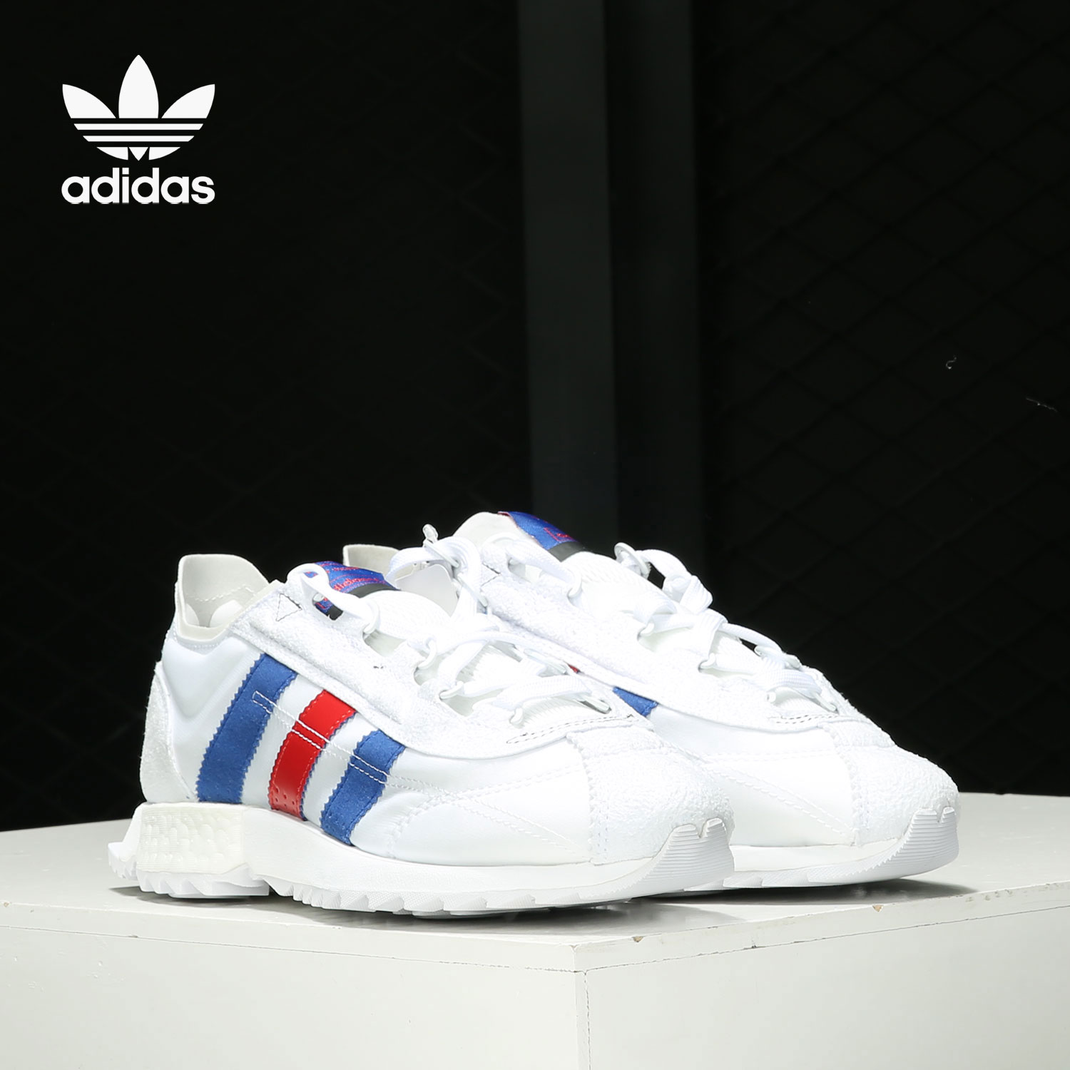Adidas/阿迪达斯正品三叶草SL7600 男女复古经典运动鞋 FW6375