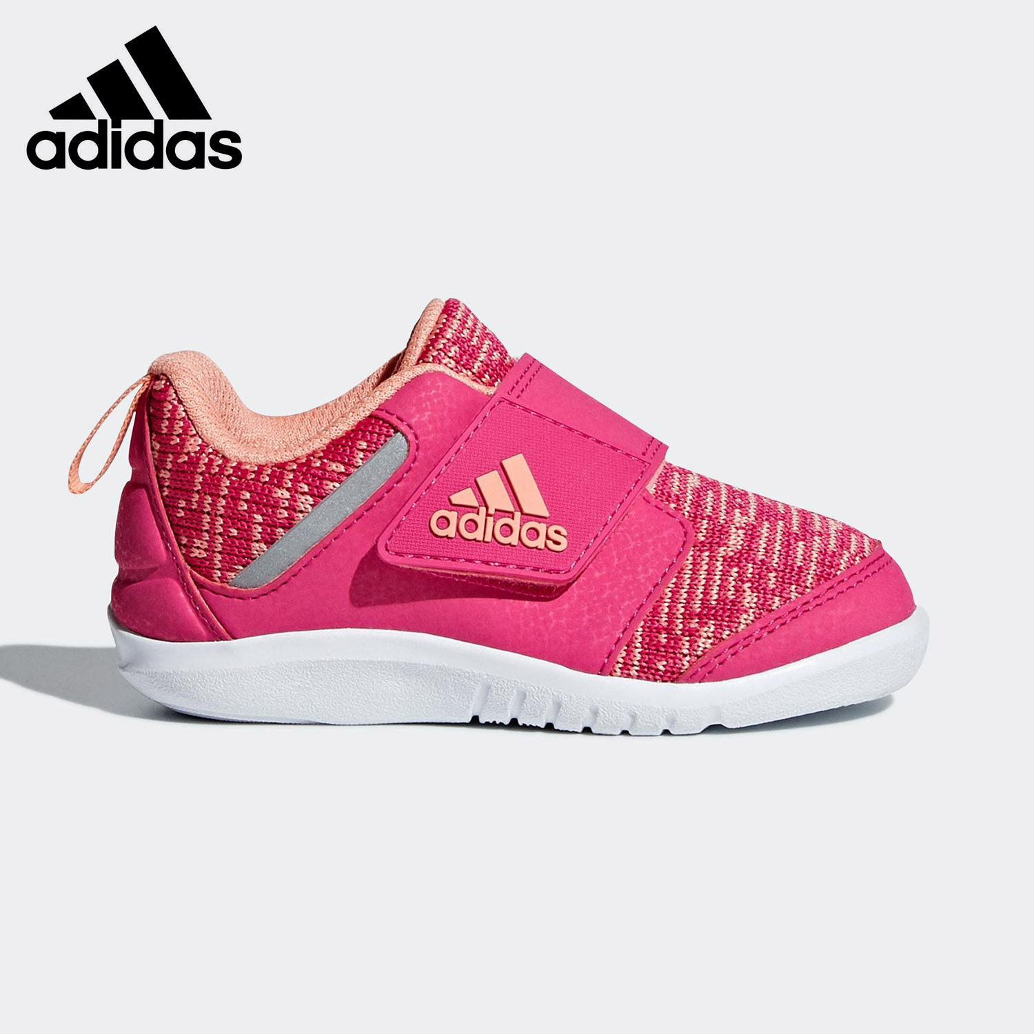 Adidas/阿迪达斯正品小童2018婴童鞋秋季婴童休闲运动童鞋AH2382