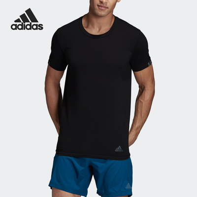 Adidas/阿迪达斯正品 新款 25/7 TEE M 男子跑步短袖T恤DX2143