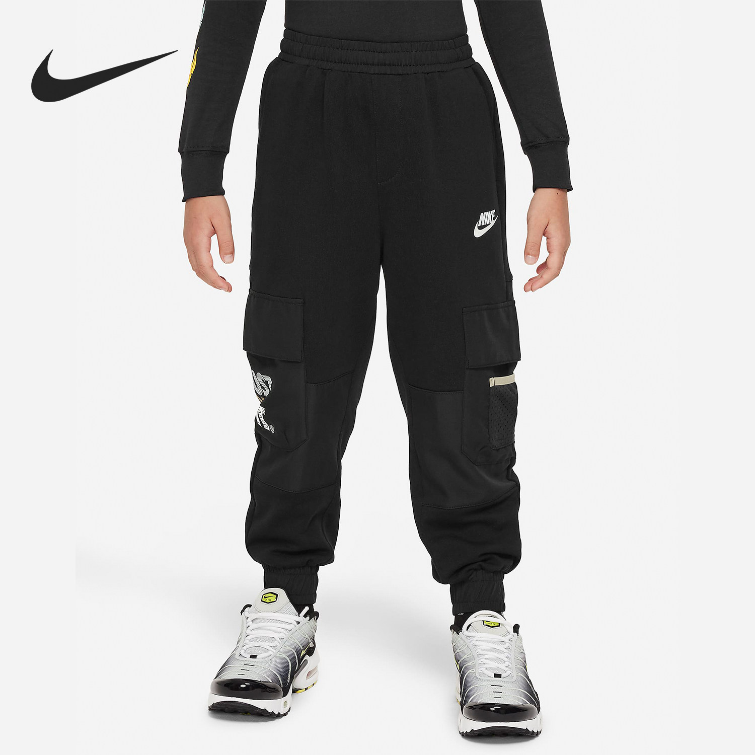 Nike/耐克正品新款小童时尚轻便束脚工装运动长裤FV2797,童装/婴儿装/亲子装,裤子,淘宝优惠券,粉丝福利购,淘宝优惠卷