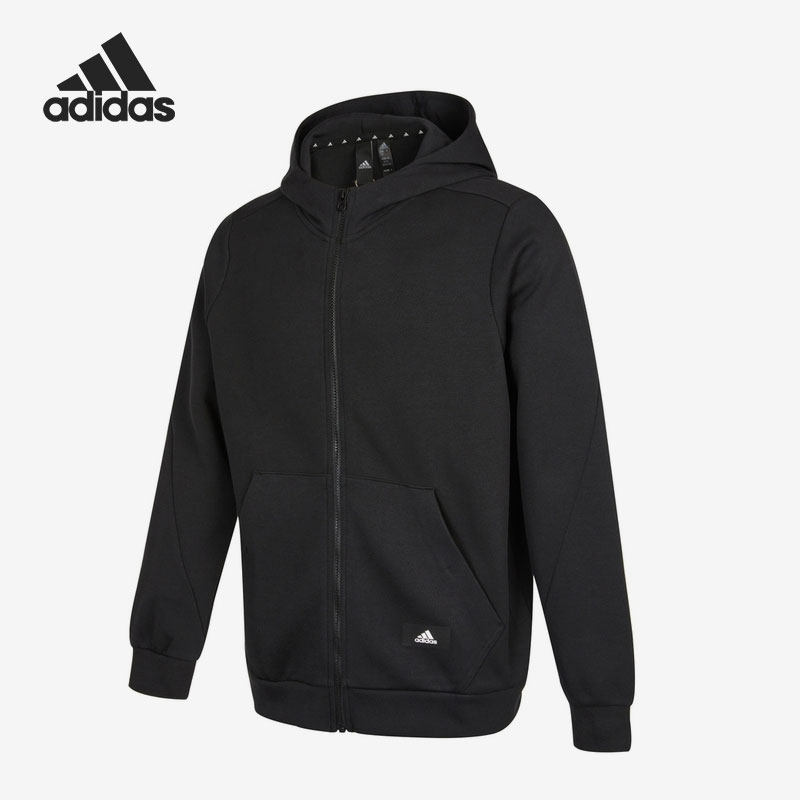 Adidas/阿迪达斯正品当季新款运动男子舒适连帽外套HA1416,运动服/休闲服装,运动茄克/外套,淘宝优惠券,粉丝福利购,淘宝优惠卷