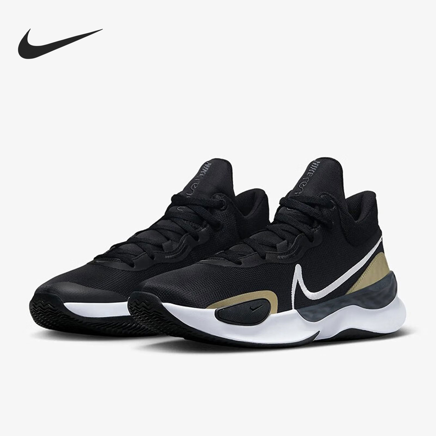 Nike/耐克正品Renew Elevate 3男士经典系带防滑篮球鞋DD9304-003