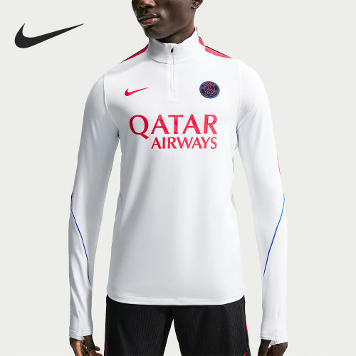 Nike耐克正品Dri-Fit Strike巴黎圣日耳曼男款长袖足球II2762-103