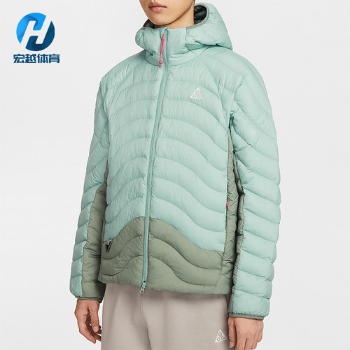 Nike/耐克正品2025冬季款男士日常连帽刺绣运动棉服HJ3736-017