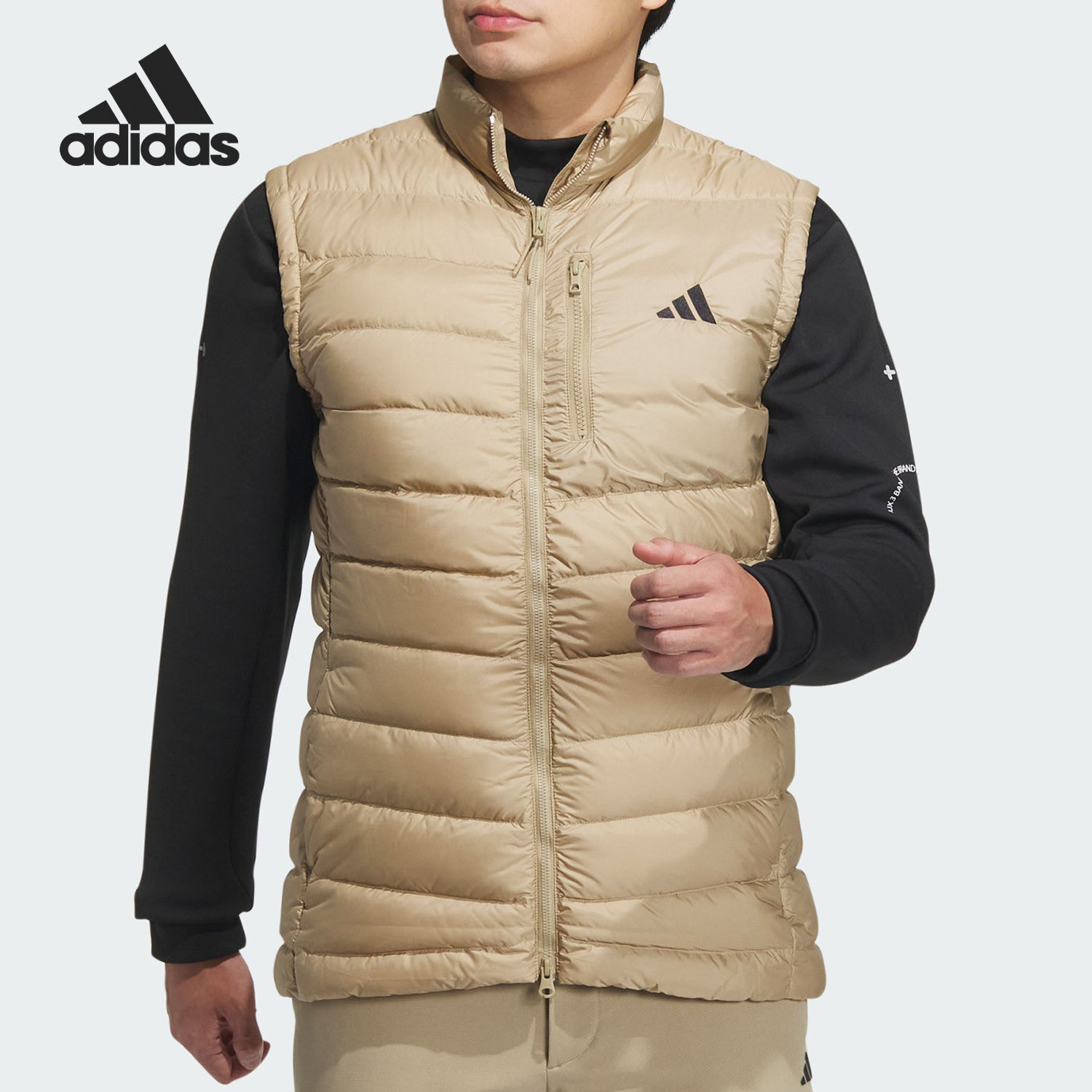 Adidas/阿迪达斯正品DOWN VEST男士高尔夫运动羽绒马甲HZ6097