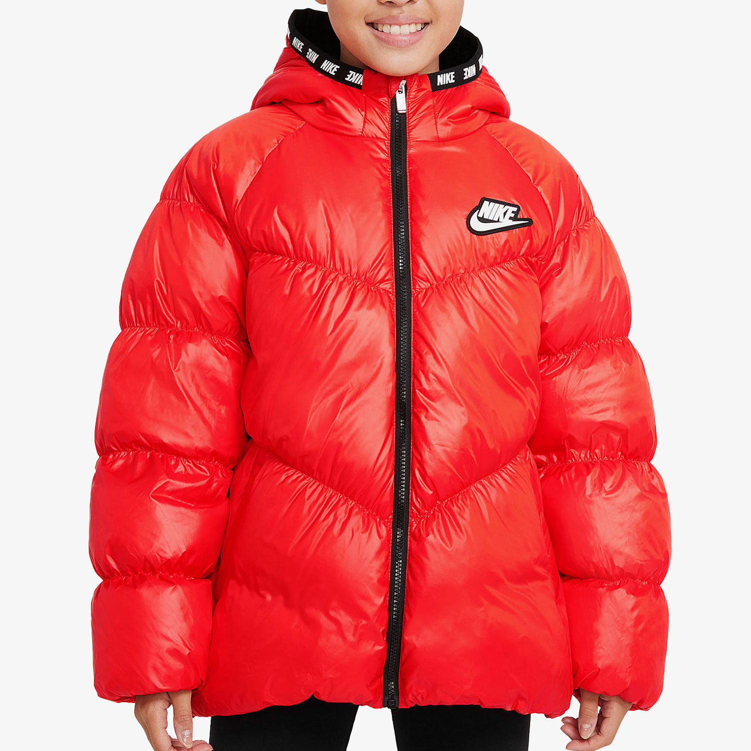 耐克大童连帽运动羽绒服