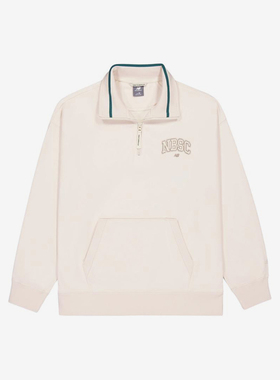 New Balance/NB正品2025新款男子宽松透气卫衣套头衫NCE31181-LBE