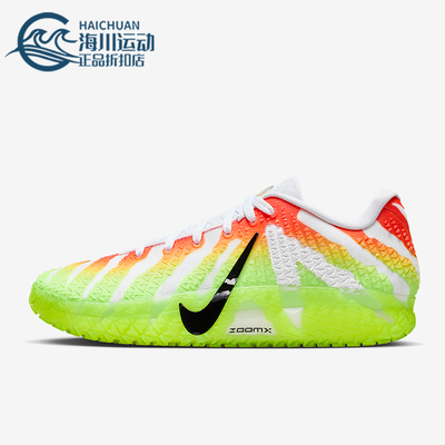 Nike/耐克正品2025冬季款男士减震低帮系带耐磨篮球鞋IH0797-100