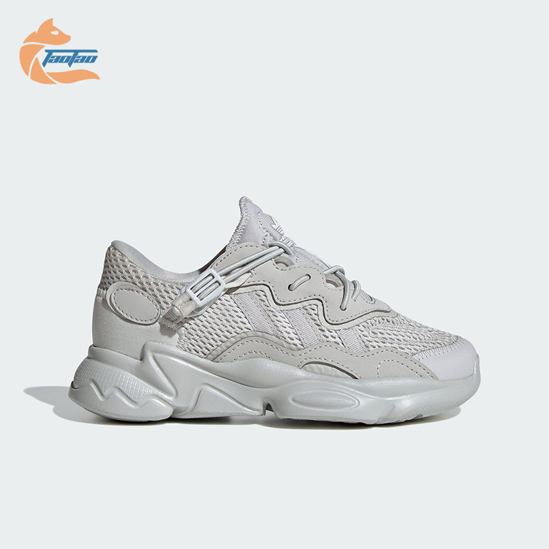 Adidas/阿迪达斯正品三叶草小童耐磨透气复古老爹运动鞋JQ5397