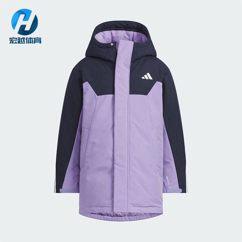 Adidas/阿迪达斯正品JK L PARKA DOWN儿童运动防风羽绒服KC5409