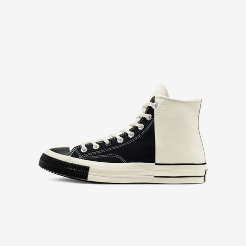 Converse匡威 1970s男女款奥利奥黑白拼接高低帮帆布鞋 168623C
