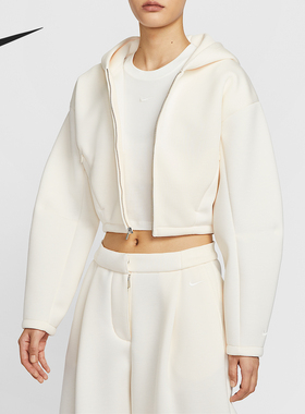 Nike/耐克正品Sportswear女士透气拉链短款休闲夹克HV2077-110