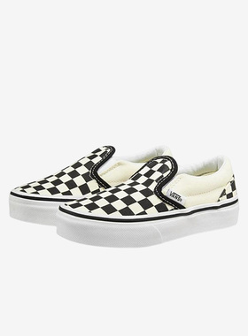 Vans/范斯Classic Slip-on大童耐磨休闲运动一字蹬板鞋VN000ZBU