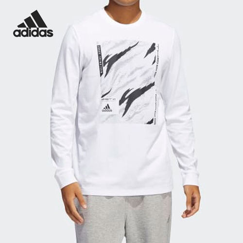 Adidas/阿迪达斯正品当季新款男子运动时尚长袖T恤HE4788
