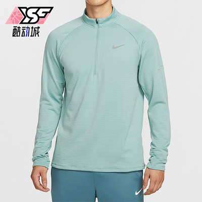 Nike/耐克正品2025冬季男士柔软加绒保暖运动长袖T恤HV2708-017