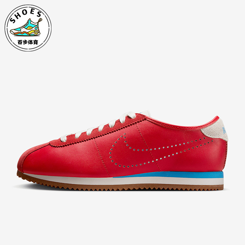 Nike/耐克正品Cortez Leather女士轻便皮面经典运动鞋HQ1841-600