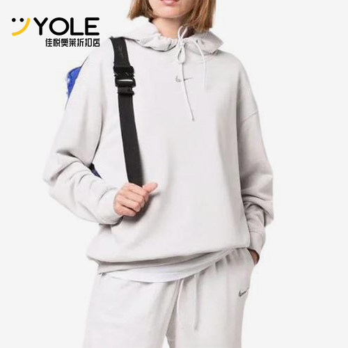 Nike/耐克正品时尚女士套头连帽透气经典休闲长袖卫衣DJ6939-094