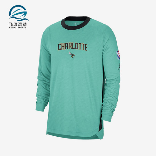 Nike/耐克正品NBA男士圆领套头时尚舒适长袖T恤FZ0085-356