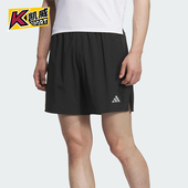 侧开叉跑步训练短裤 Adidas JZ2349 SHORT男士 经典 阿迪达斯正品 ESS
