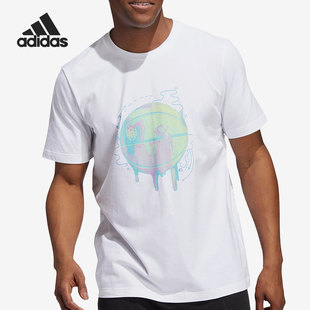 阿迪达斯正品 男子篮球运动短袖 DON T恤HG4419 DREAM Adidas