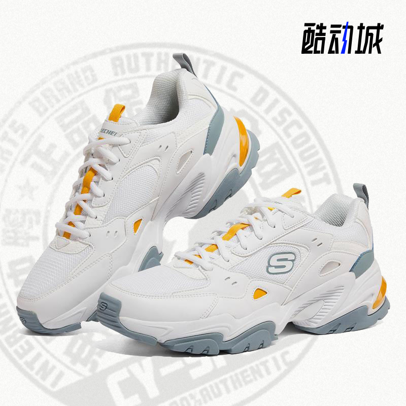 Skechers/斯凯奇正品新款男子时尚低帮舒适运动休闲鞋237209