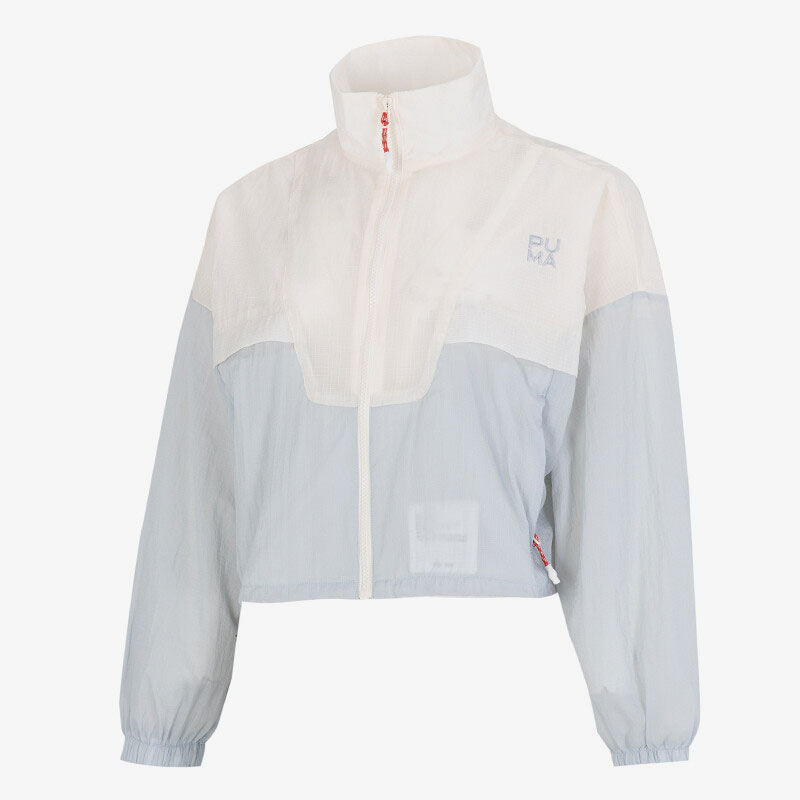 Puma/彪马正品2022新款女子运动立领防风防晒外套537622-80