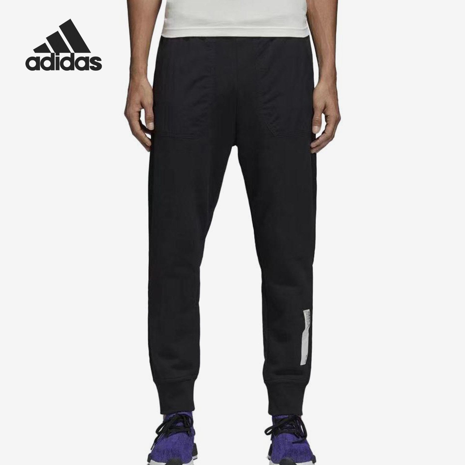Adidas/阿迪达斯正品三叶草originals跑步经典收脚男长裤AZ1212