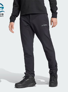 Adidas/阿迪达斯正品XPL SFS PNT男士户外运动百搭软壳裤IY0078