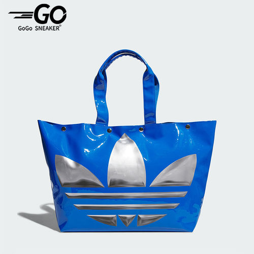 Adidas/阿迪达斯正品SHOPPER 女士时尚亮泽感休闲运动挎包 JD5747