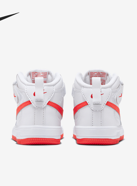Nike/耐克正品Force 1 Mid EasyOn儿童时尚运动鞋FJ1917-106