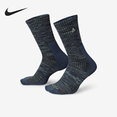 耐克正品 新款 男女保暖透气运动中筒袜一双装 Nike FB3341 437