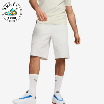 Puma/彪马正品2025秋季款男士透气运动休闲针织五分短裤627539-07