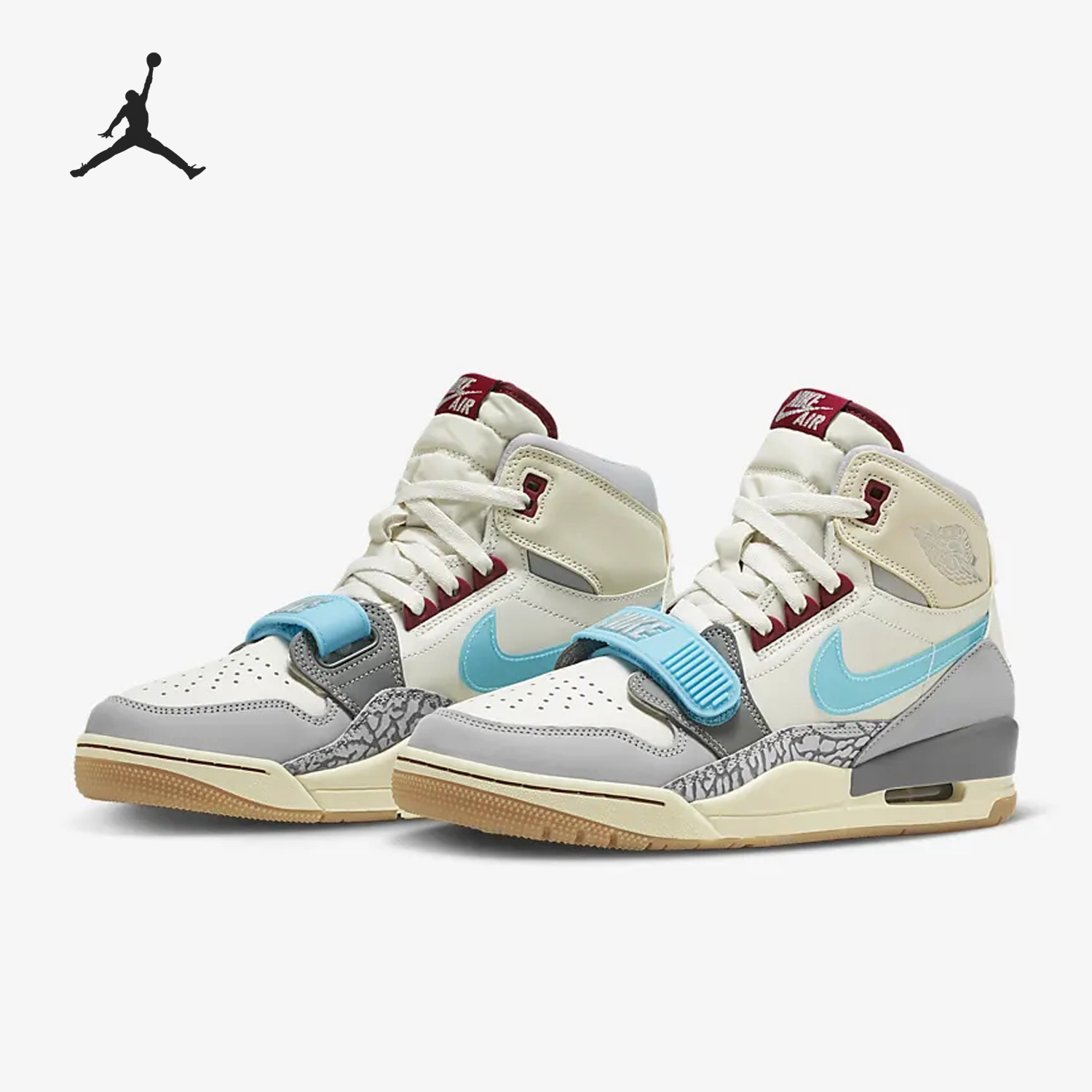 Nike/耐克正品JORDAN 男子高帮耐磨训练运动篮球鞋FB1875-141