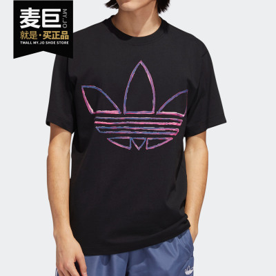 阿迪达斯正品秋季ed6271运动t恤