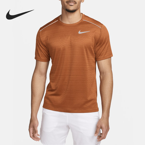 Nike/耐克正品Dri-FIT男士圆领透气训练运动短袖AJ7566-246