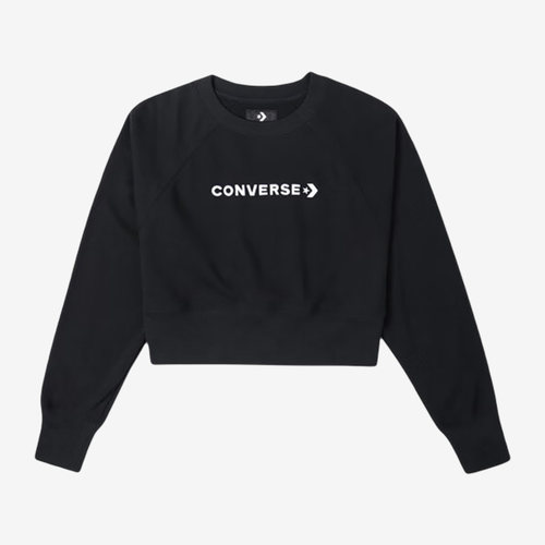 Converse匡威正品新款 女子运动休闲套头圆领长袖卫衣10024731